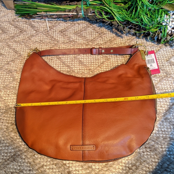 👜SOLD👜Vince Camuto Ashby hobo in stable brown - Picture 7 of 8
